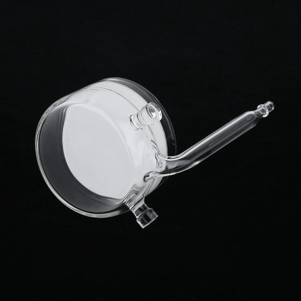 CO2 Diffuser Glass Reactor with U Shape Diffuser-Small Flat-Bottomed