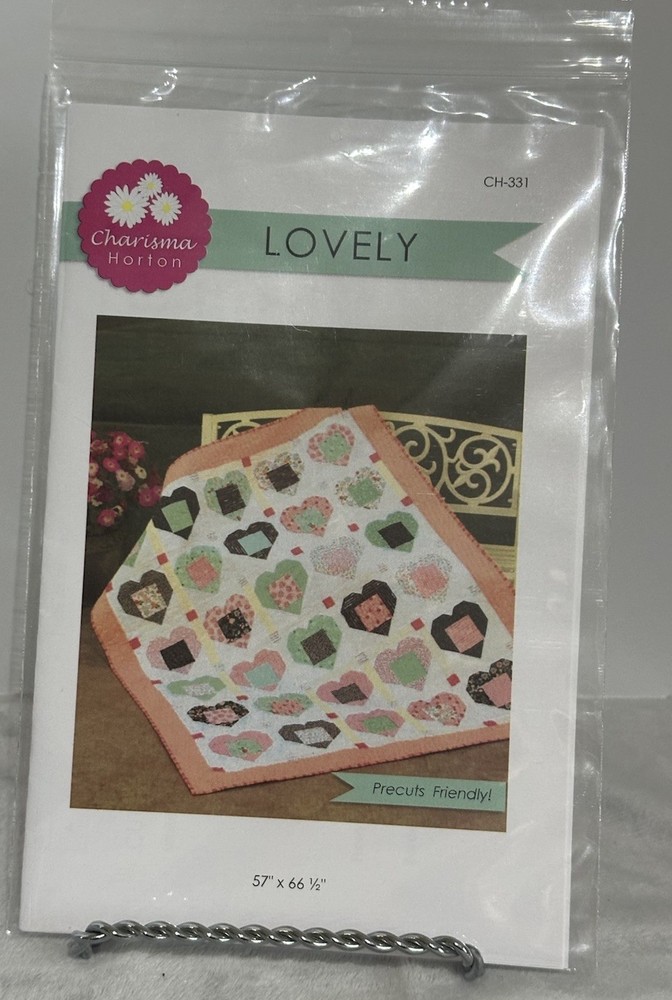 “Lovely” Quilt Pattern Charisma Horton NIP