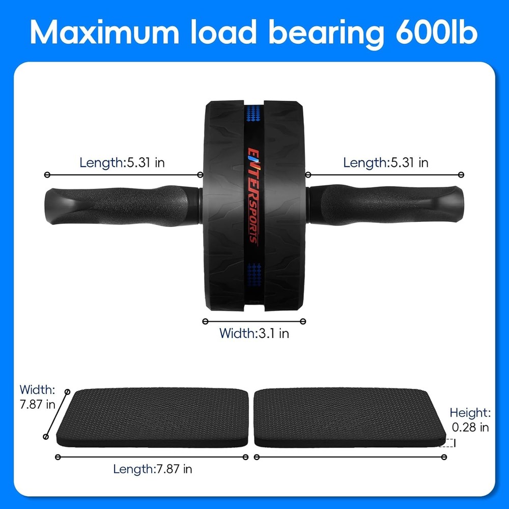 Ab Roller Wheel for Abs Workout - Abdominal Exercise Equient