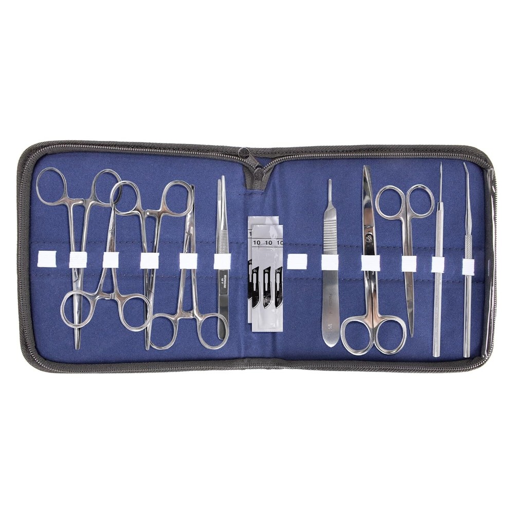Dissecting Kit, 10 instruments, w/Case