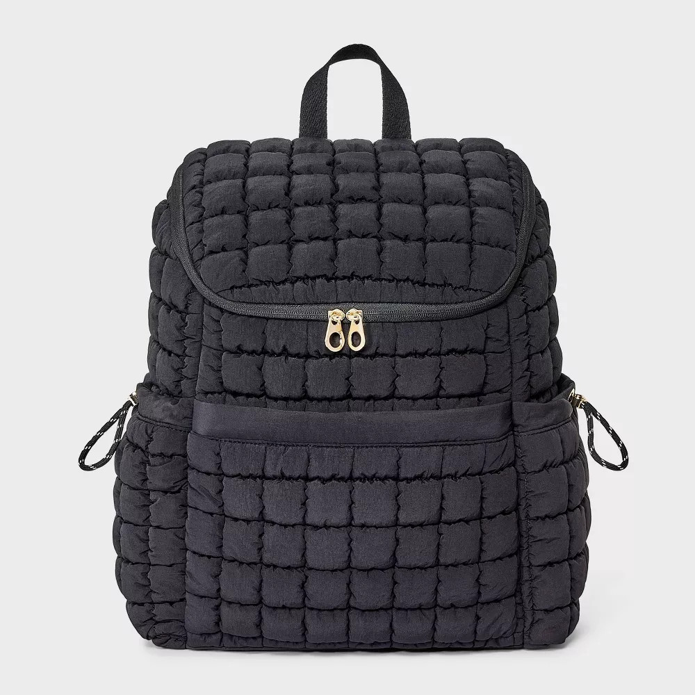 Puffer Backpack - Universal Thread Black