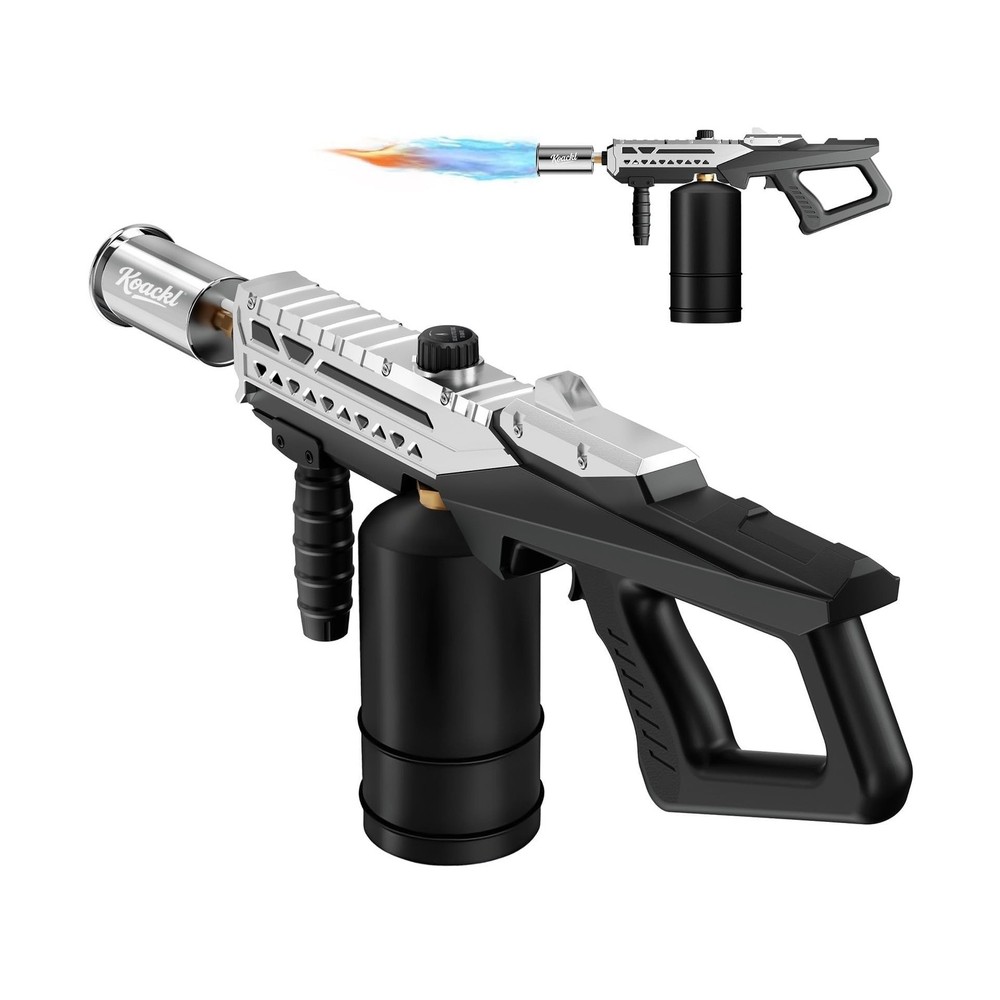 KOACKL Powerful Propane Torch Gun, Kitchen Torch with Adjustable Flame, Flame...
