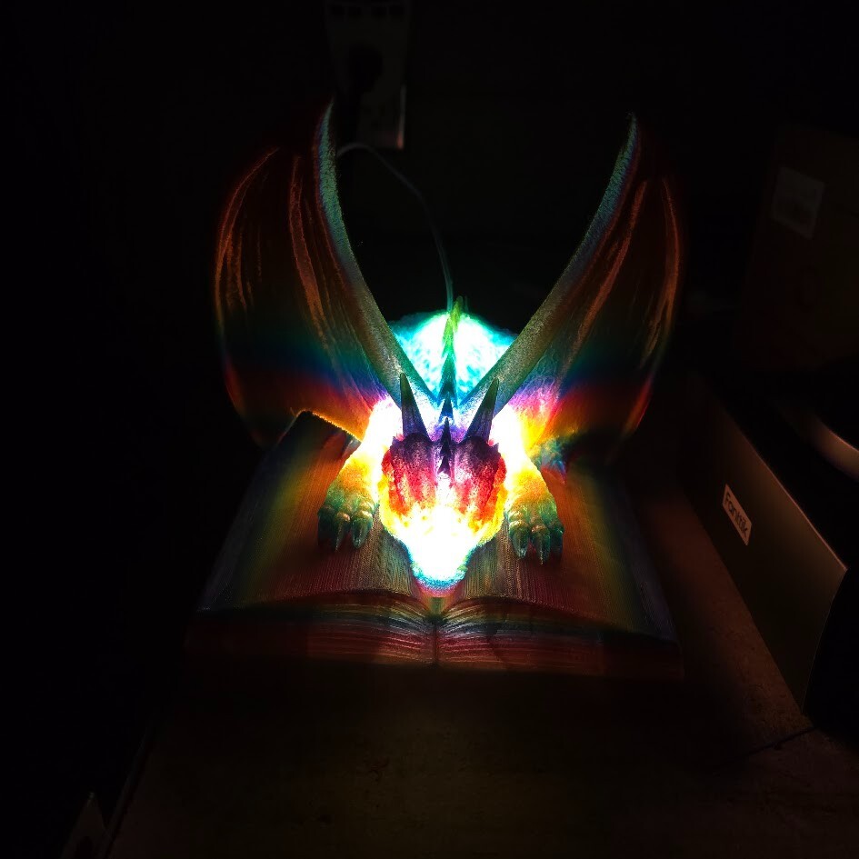 Dragon Lights - Multiple Colors - 3D Printed