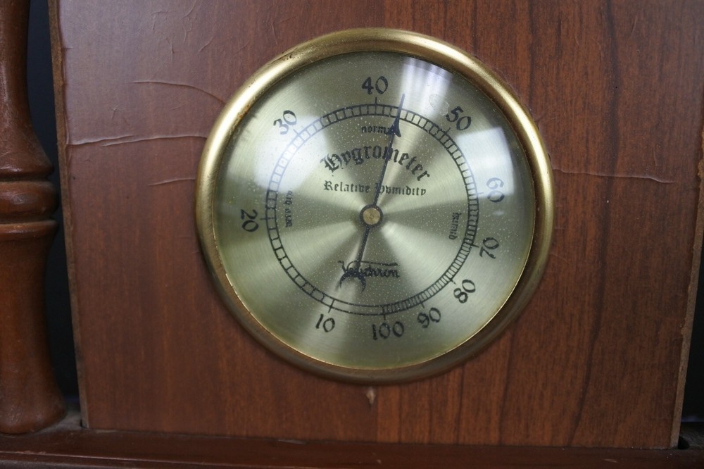 Verichron Model 45 Wall Mount Thermometer Barometer Hygrometer