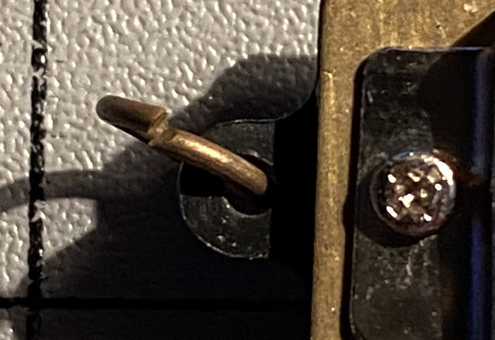 VINTAGE MINIATURE HARMONICA KEY CHAIN