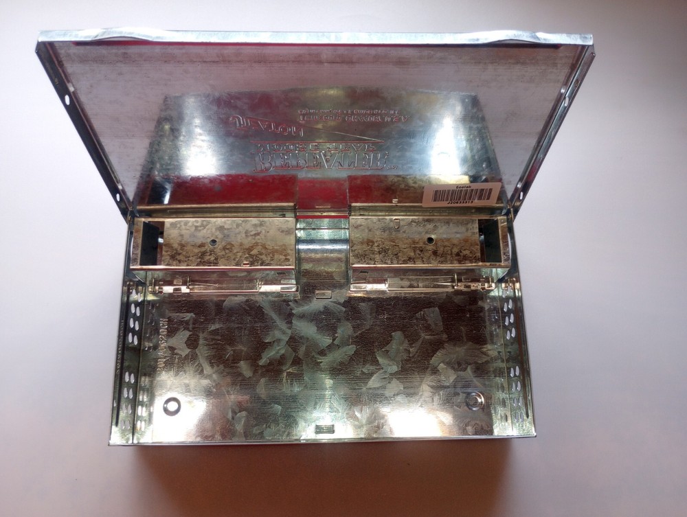 JT Eaton Repeater Low Profile Live Multi Catch Mouse Trap w Solid Lid Reusable