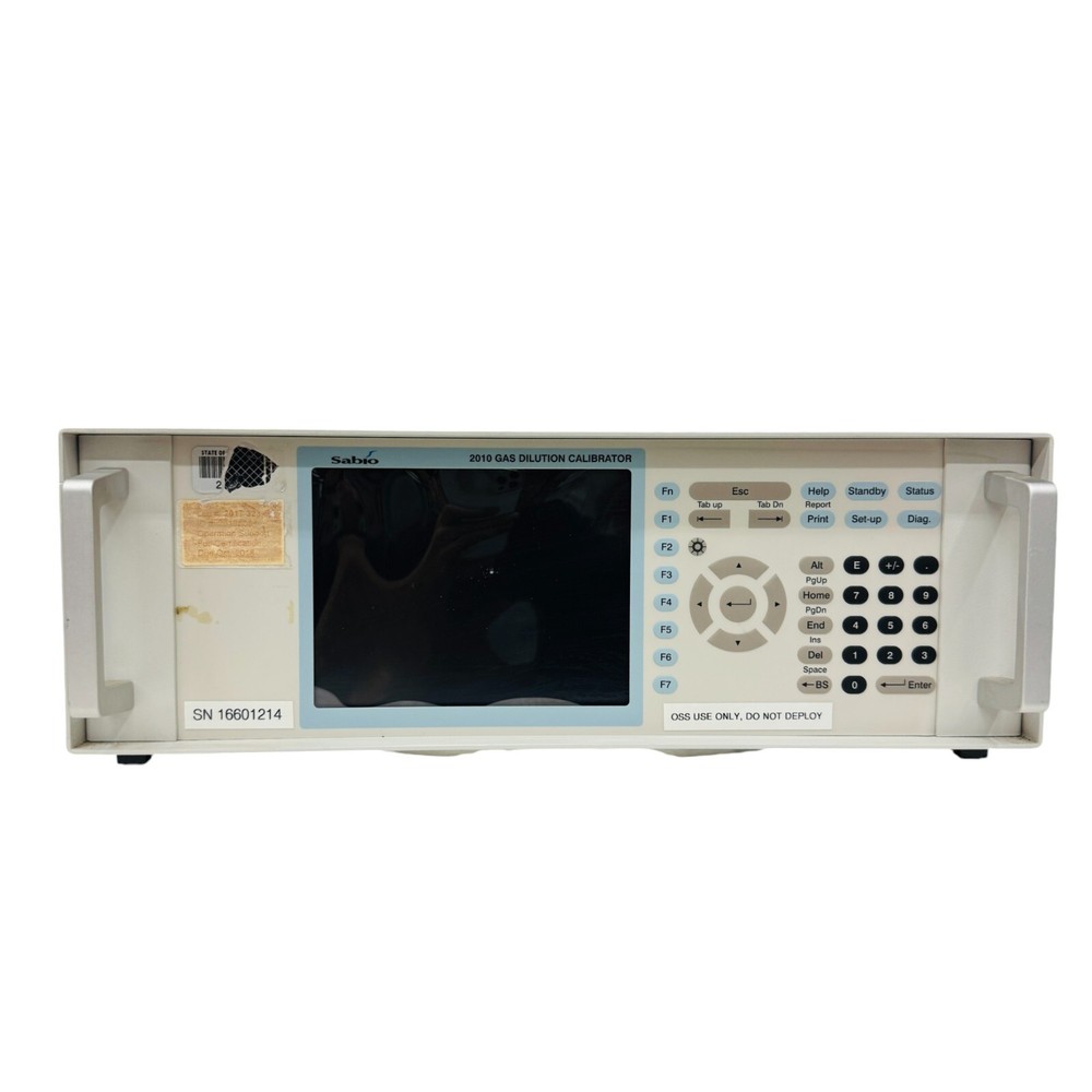 Sabio Instruments Model 2010D Gas Dilution Calibrator 2010