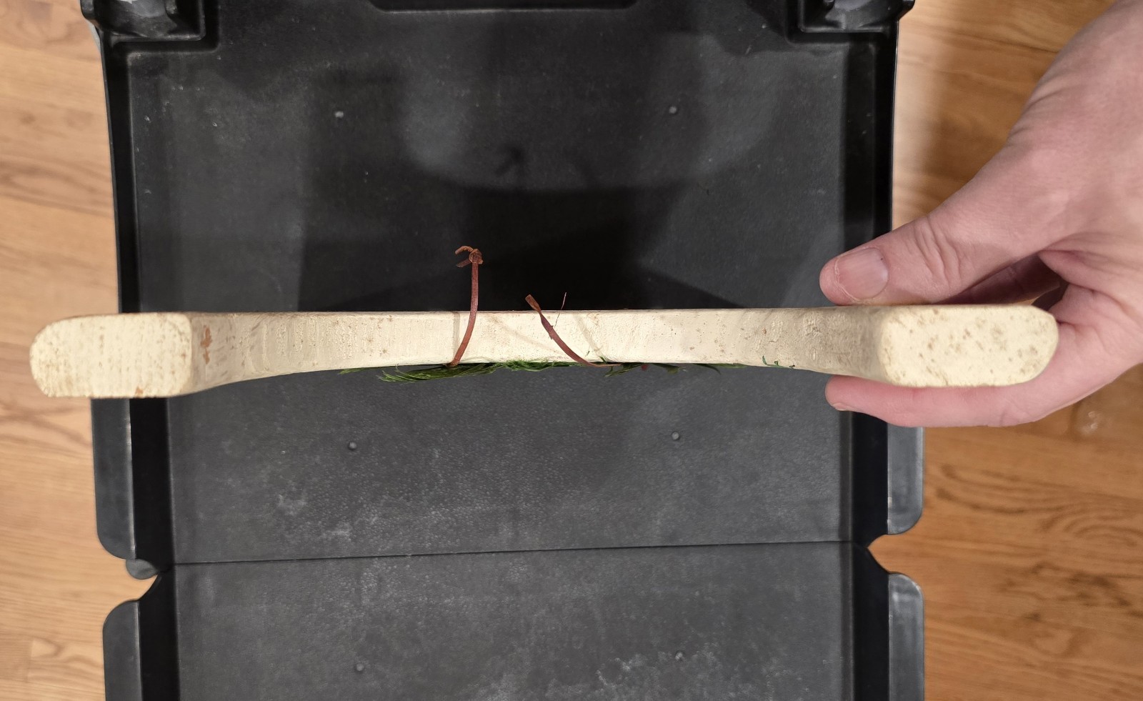 HOPI HEADDRESS TABLITA ORIGINAL PAINT WOOD LEATHER FEATHER SW ART EARLY CARVING