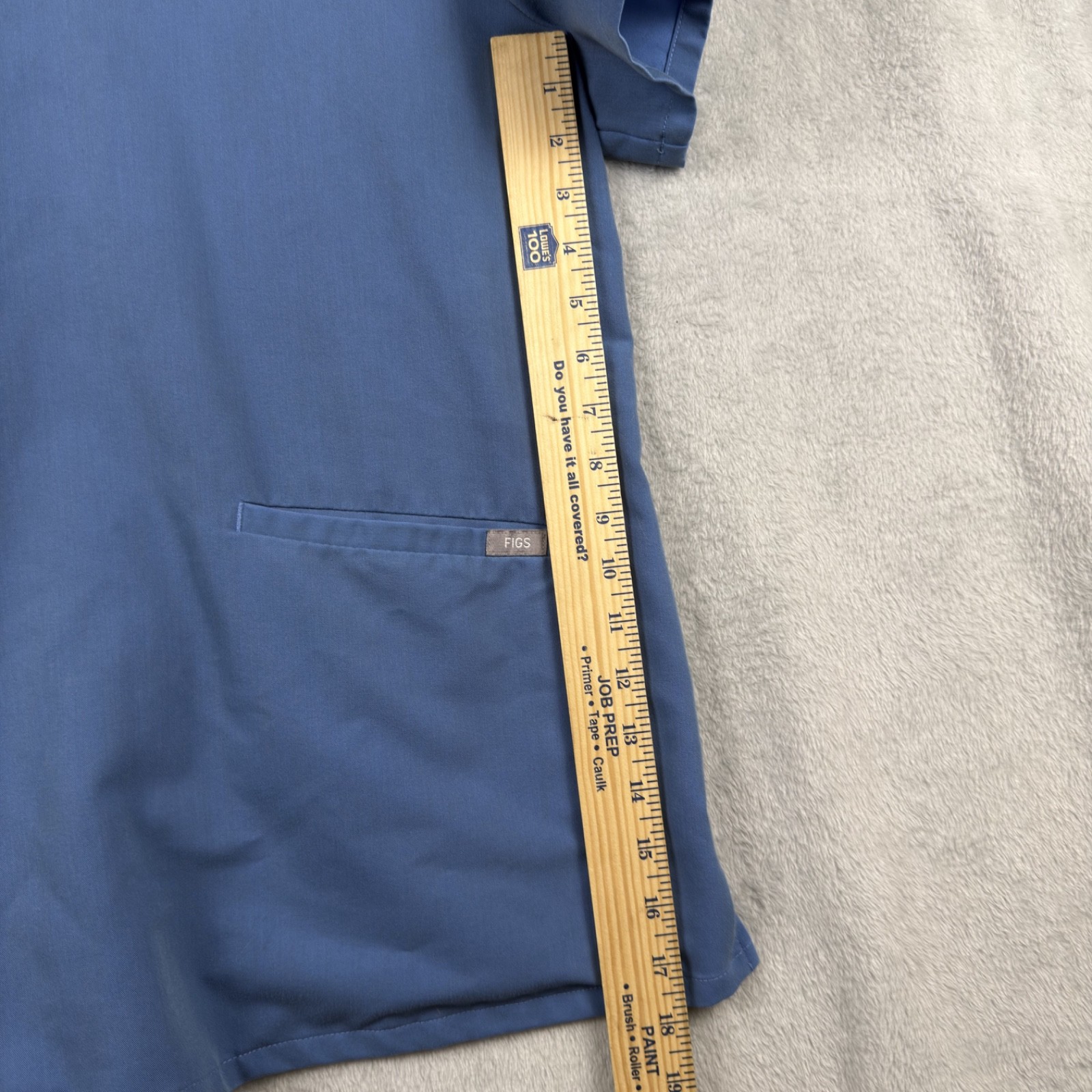 FIGS Scrub Set Women's XL Three-Pocket Scrub Top Yola Pants (DYED- PLEASE READ)