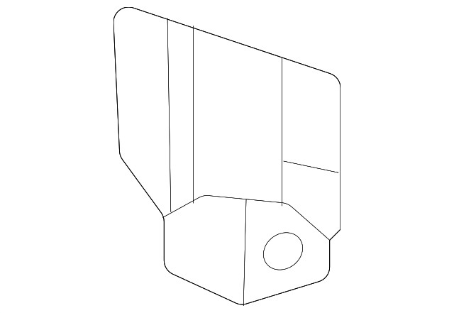 Genuine GM Bumper Bracket 42588919