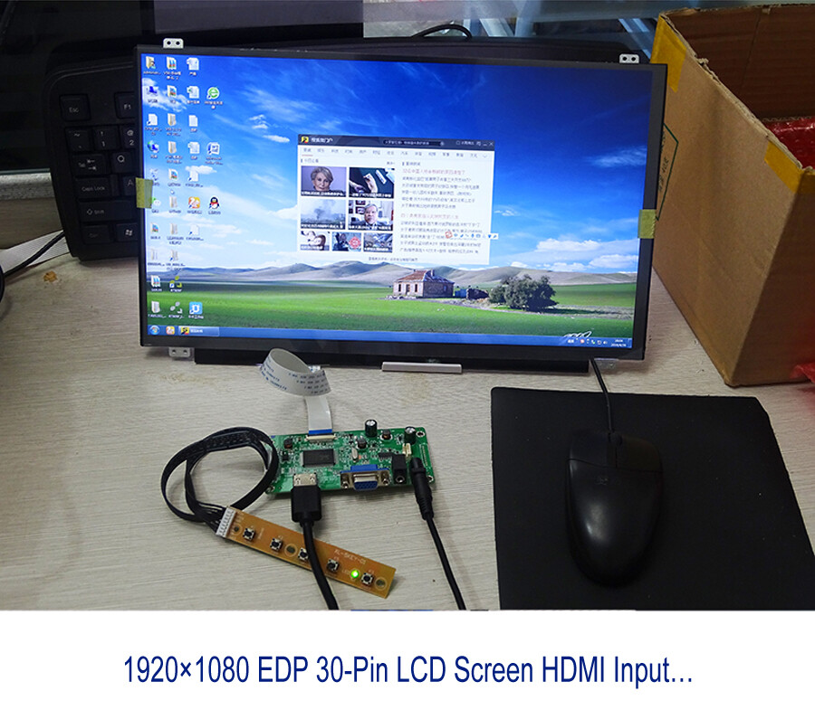 EDP Controller Board HDMI VGA for B140HAK01.1 B140HAK01.3 1920X1080 Panel LED