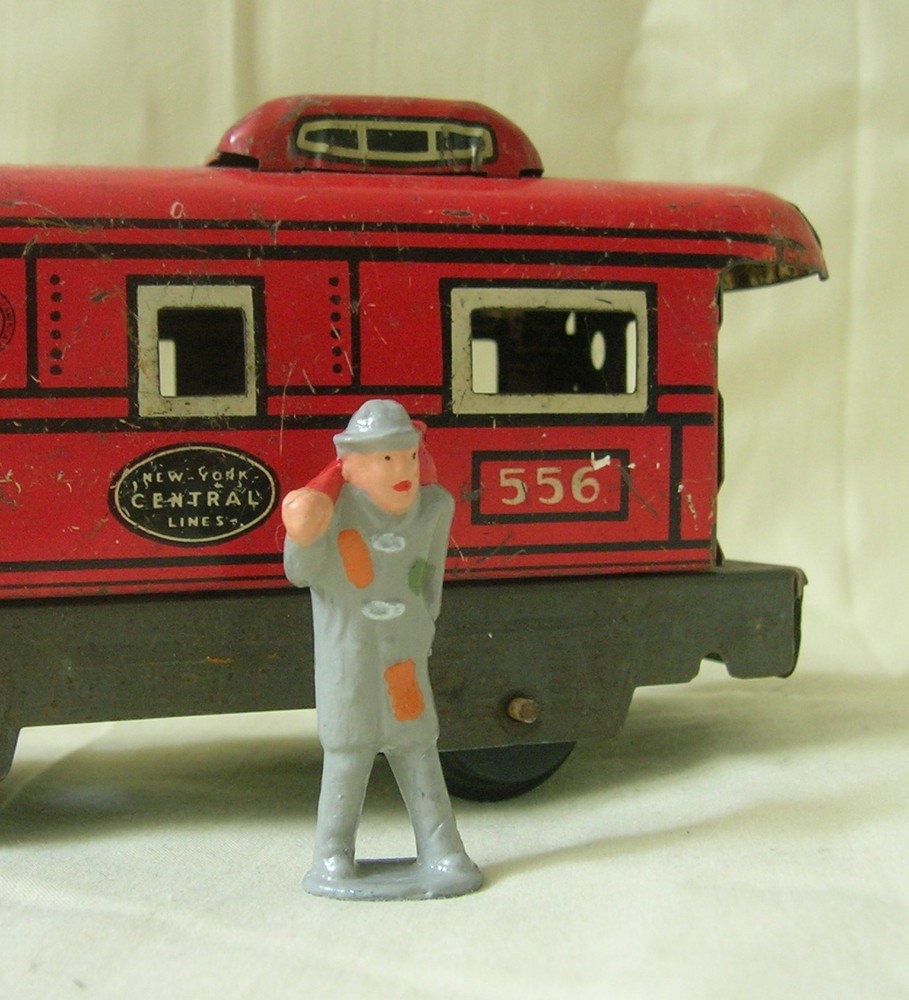 Train Yard Hobo with bindle, O scale model train layout figure, Reproduction