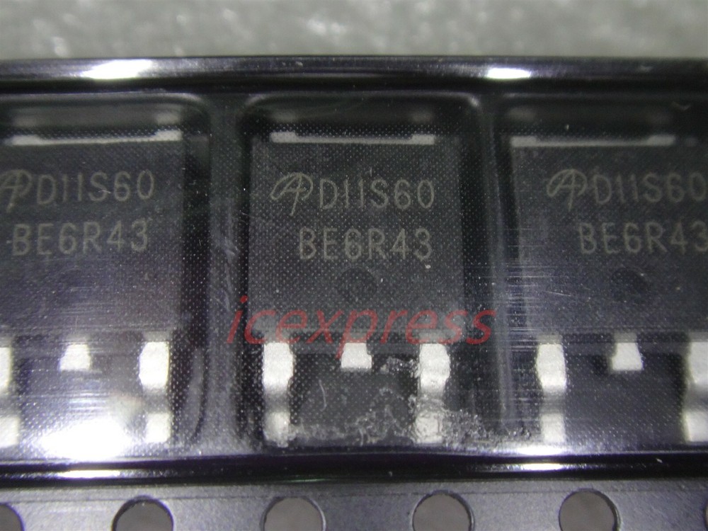 10PCS D11S60 AOD11S60 TO-252