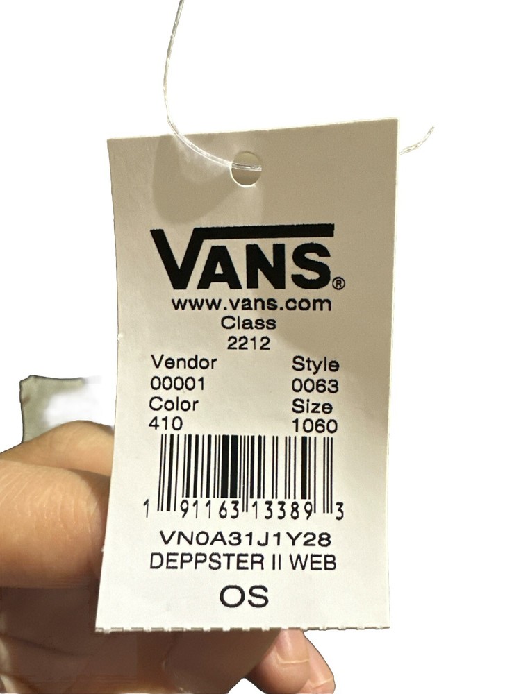 Vans Off The Wall Men's Deppster II Web Belt