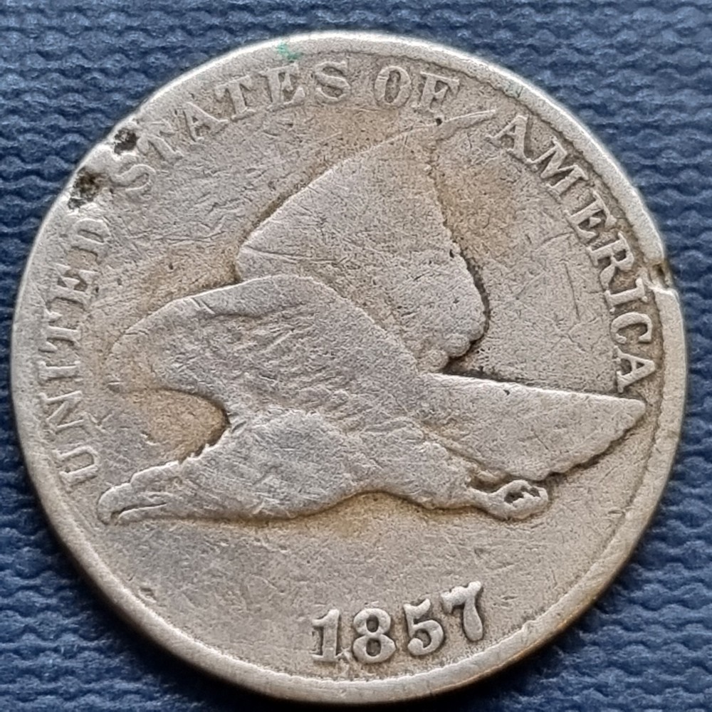 1857 Flying Eagle Cent 1c Better Grade #89175