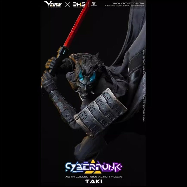 2026New VTOYS VSD010 Cyberpunk TAKI 1/12 Collectible Action Figure In Stock H 7"