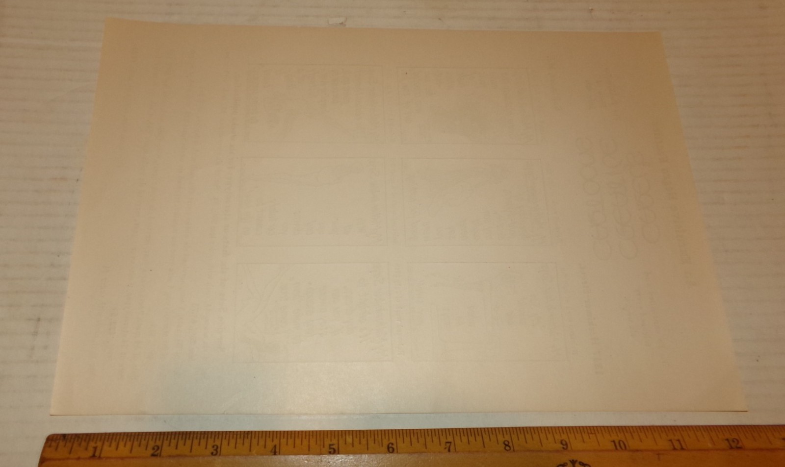 Carey’s Creative Cartoons African American Cartoon Comics 1931 Advertising Flyer