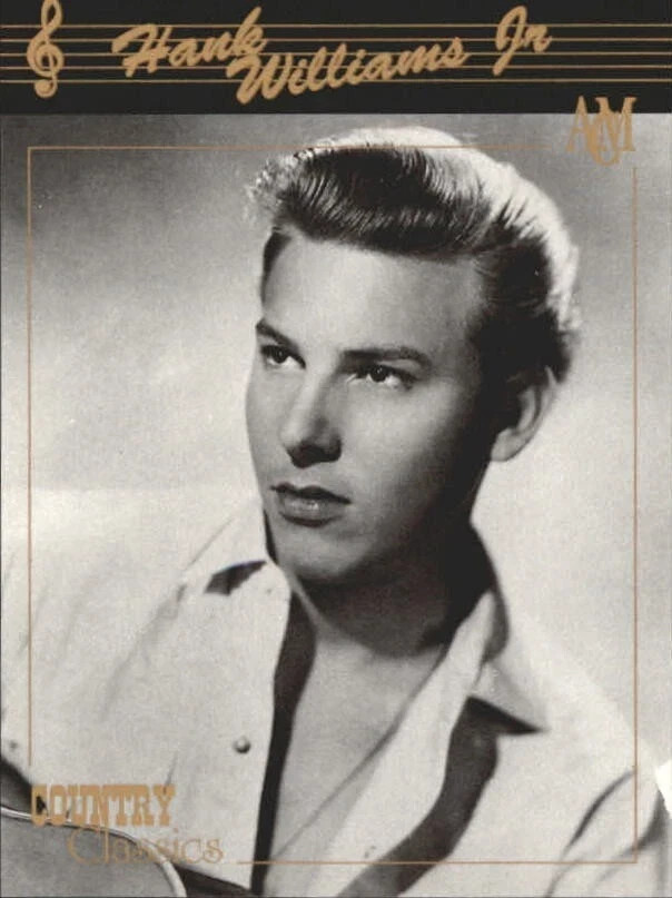 HANK WILLIAMS Jr. "Country Classics" Card Lot