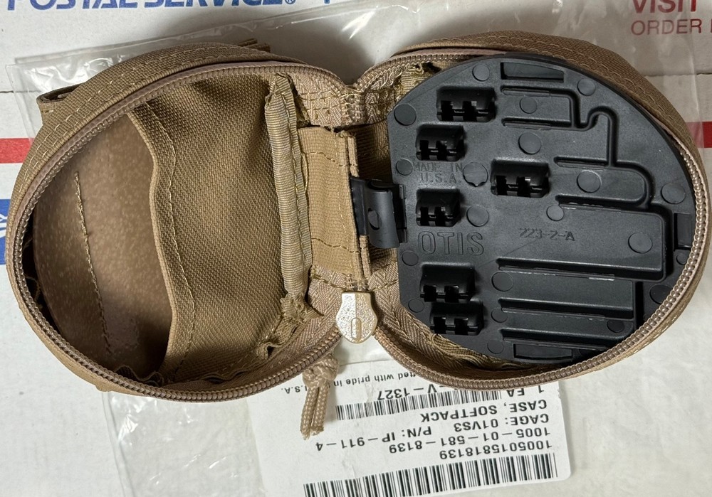 OTIS 5.56 / 9MM CLEAN KIT EMPTY SPARE UNIVERSAL SOFT PACK CASE (NEW) -