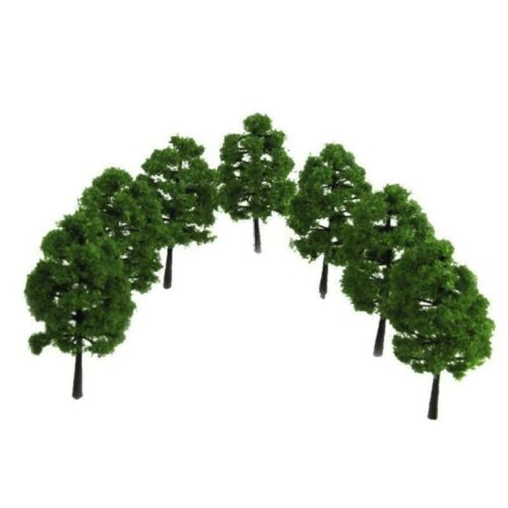 Brand New Model Tree 1:100 20 Pcs 3.5cm Building Model Highly Simulated