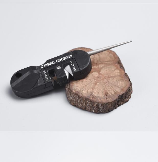 EDC Outdoor ABS Plastic Tungsten Steel Sharpener Diamond Sharpener Multi Tool