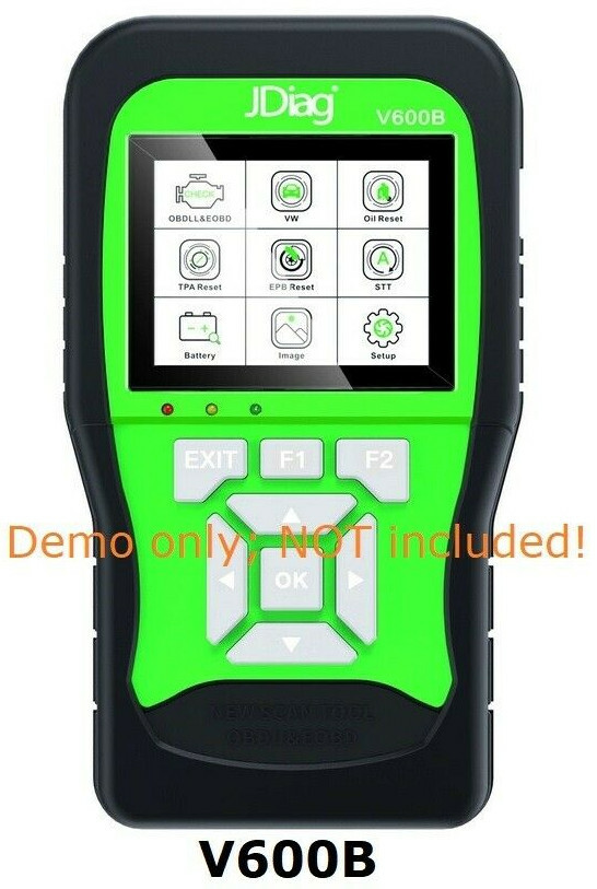 OBD2 OBDII Cable Compatible with JDiag M100 and V600B Scan Tool Code Reader 5FT