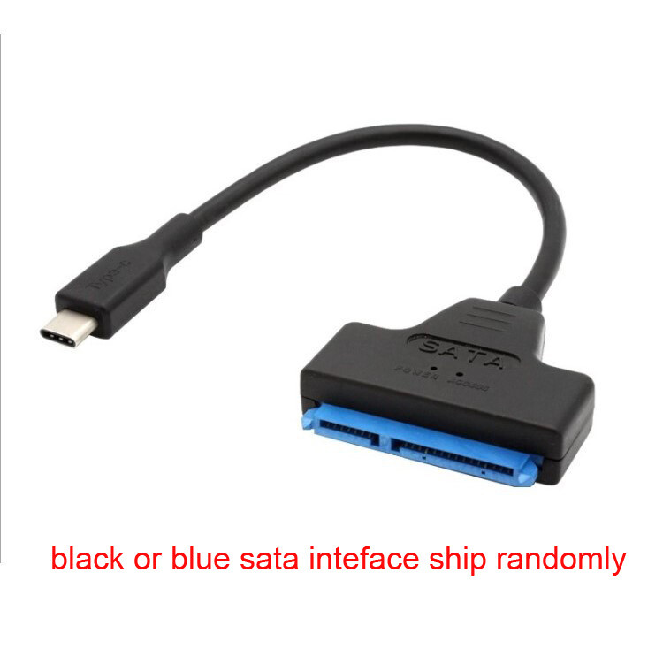 SATA to USB-C Type C Cable Adapter Data Transfer Converter for 2.5'' HDD/SSD
