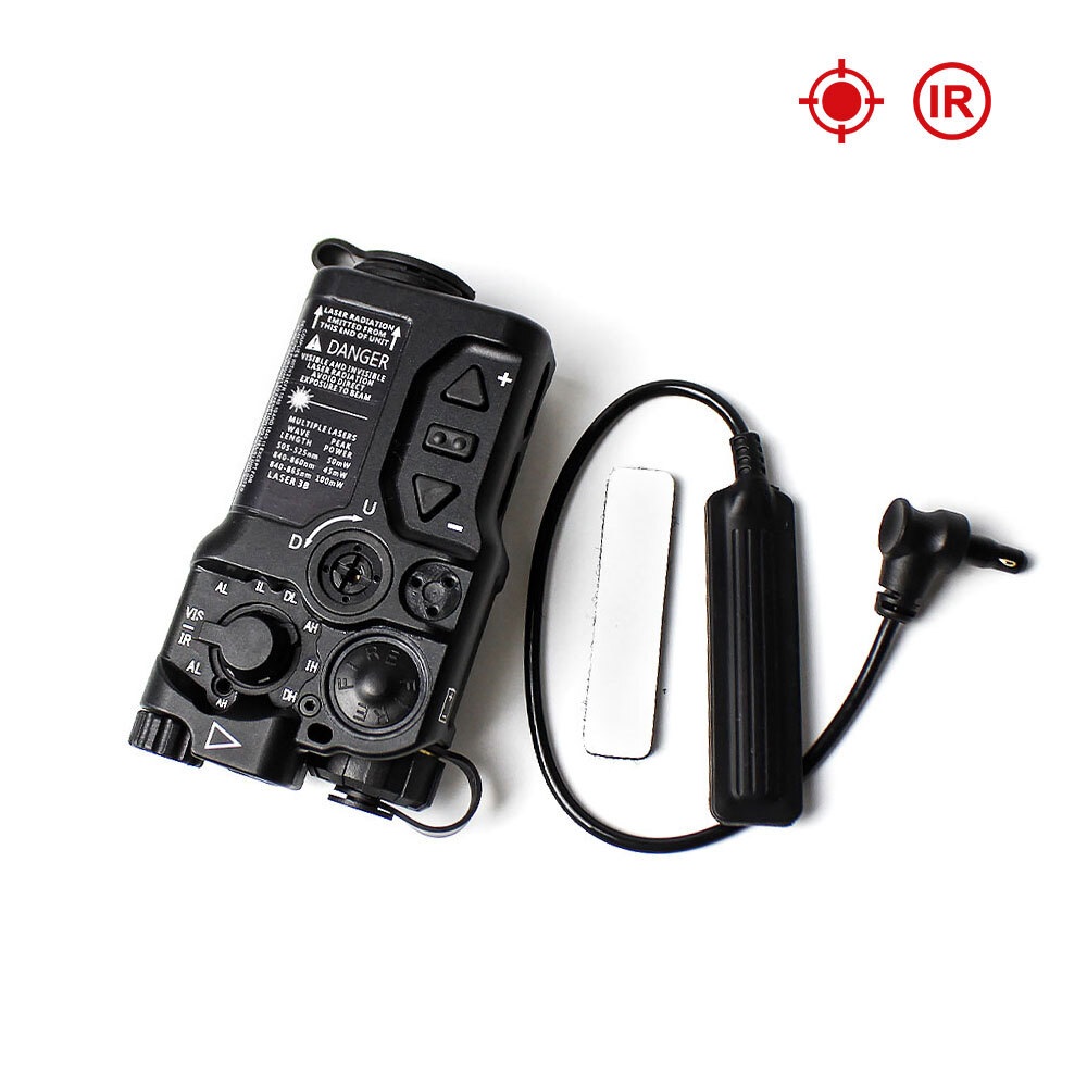Tactical RAID-X Green Laser Sight IR Night Vision Illuminator Light Adjustable