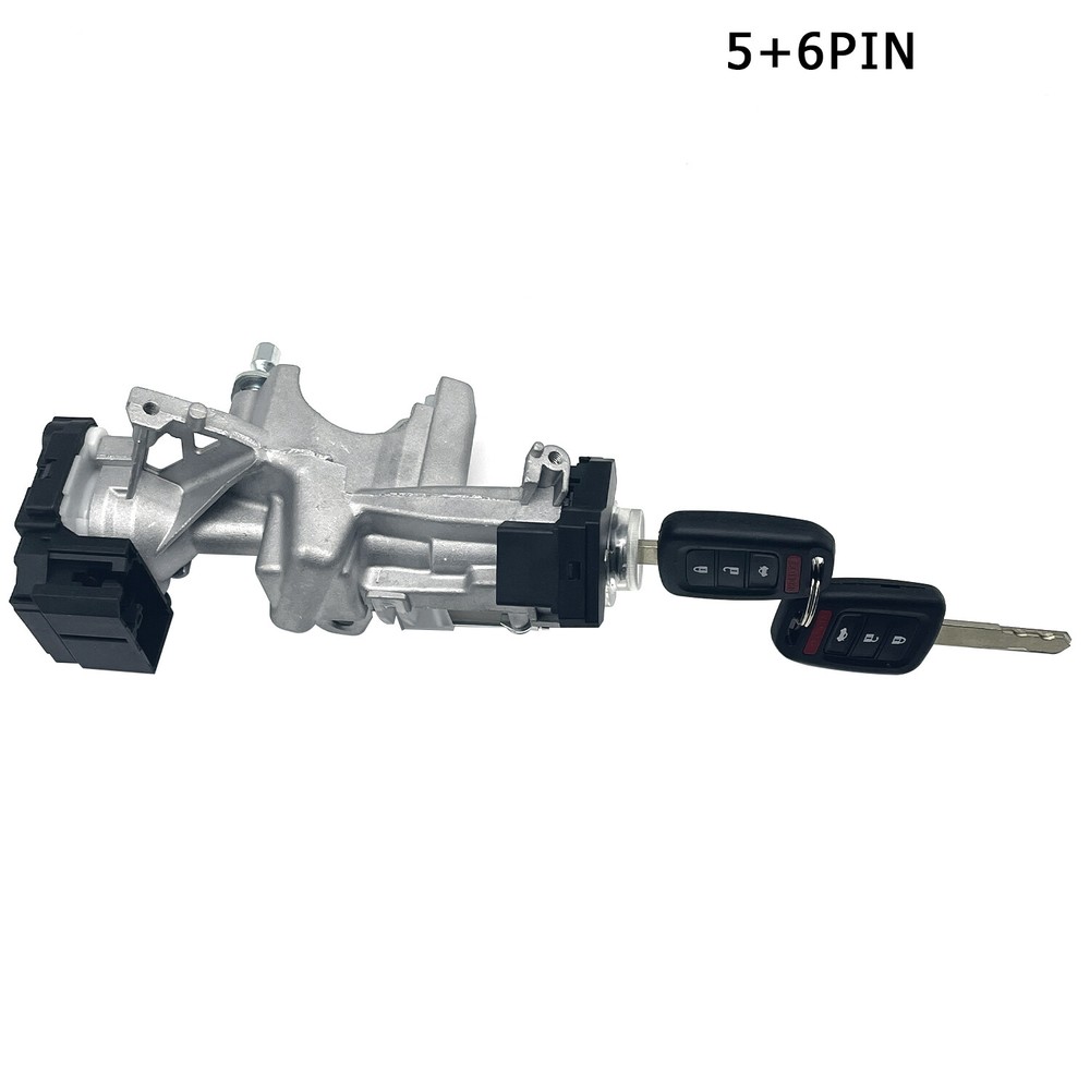 FOR 2014-2015 CIVIC IGNITION LOCK CYLINDER SWITCH ASSEMBLY WITH 2 KEY SHELLS NEW