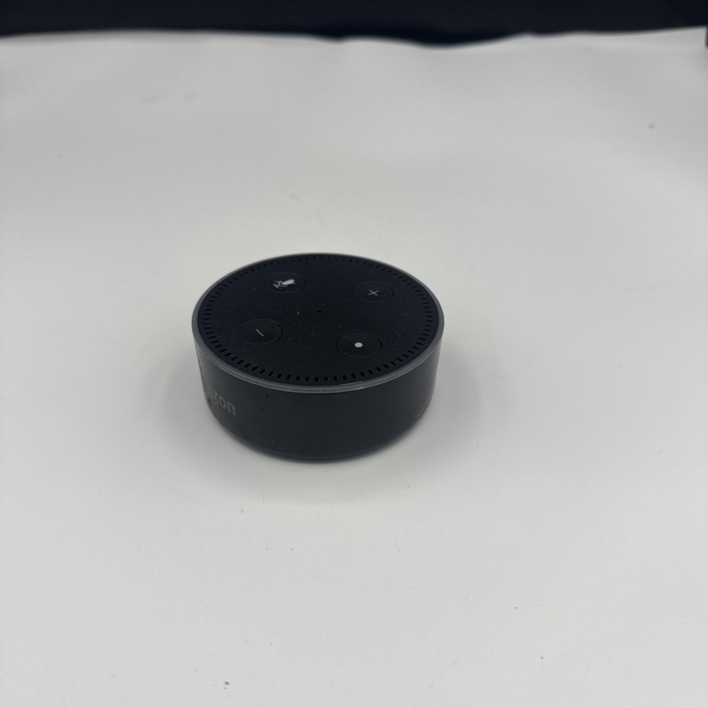 Amazon Echo Dot 1st Gen Smart Speaker Black S04WQR Untested