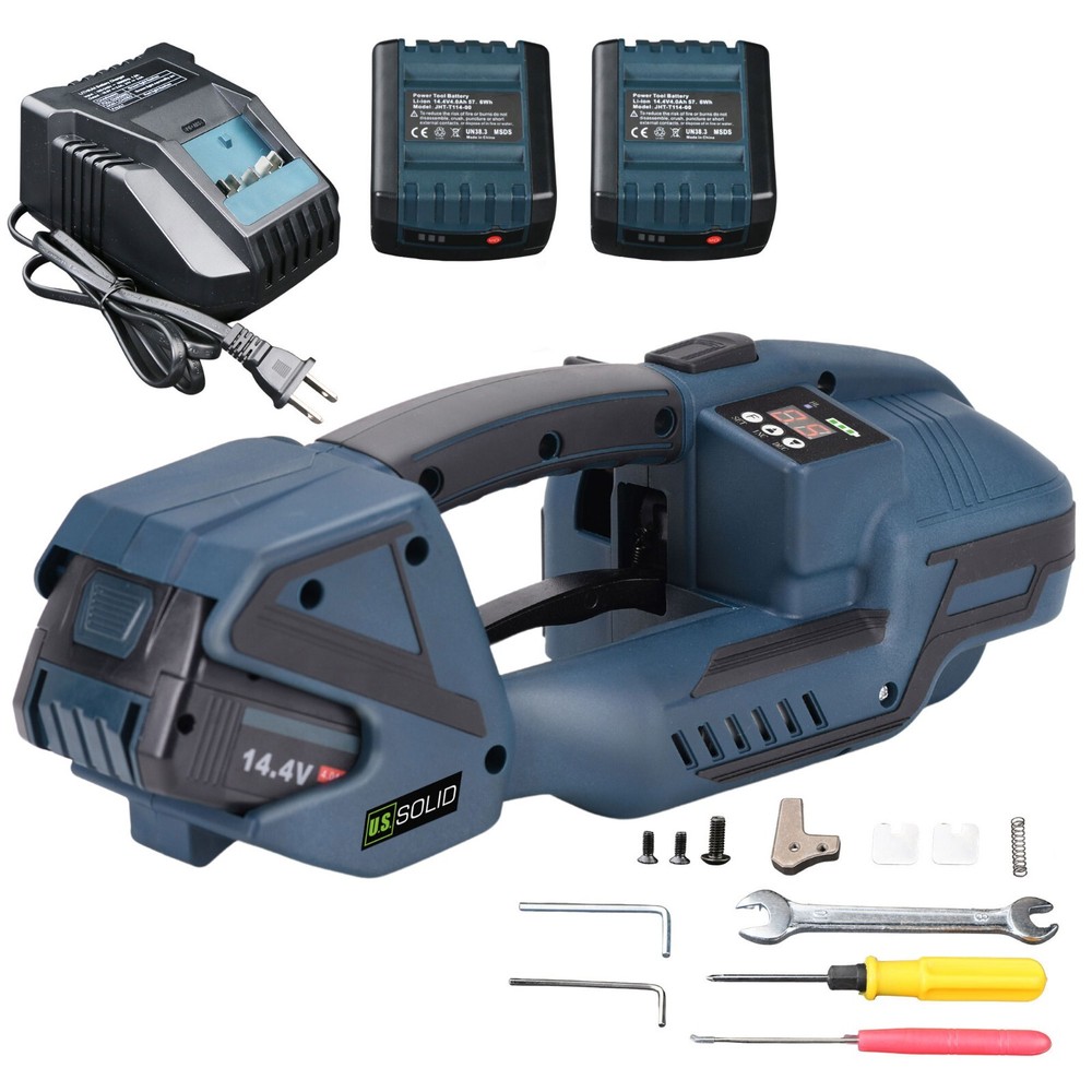 U.S. Solid Electric Automatic Strapping Banding Machine For PP PET Straps