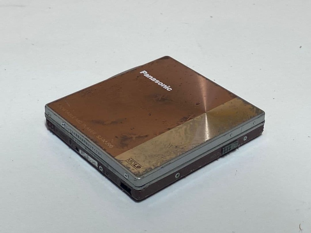Panasonic Portable MD Player SJ-MJ90 Untested