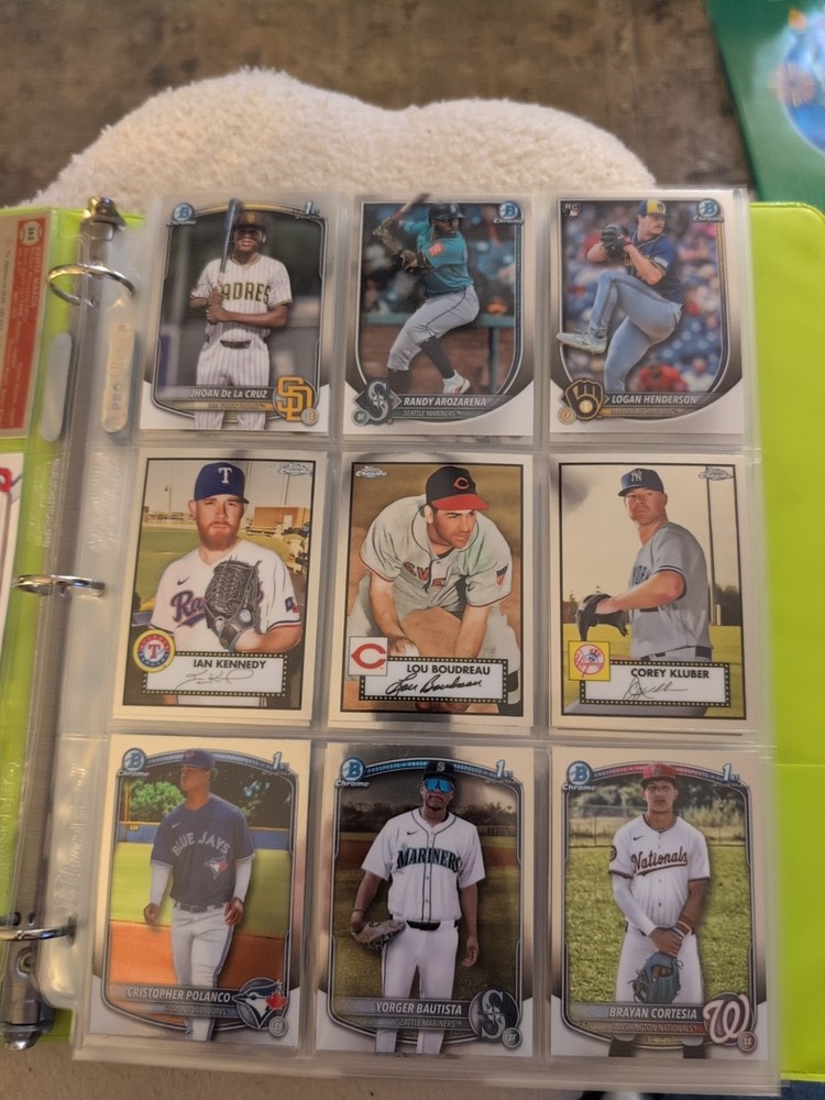 Baseball Card Light Binder 18 Pages