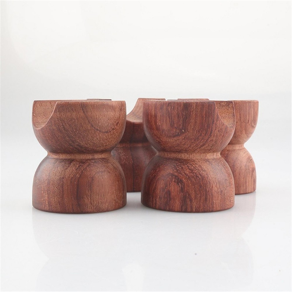 45mm HiFi Rose Wood Speaker Insulation Wire Holder Bracket Support Cable Stand E