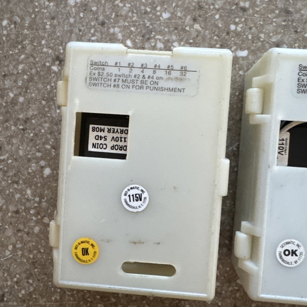 Set O Matic Coin Drop Meter X3 Please Read Description