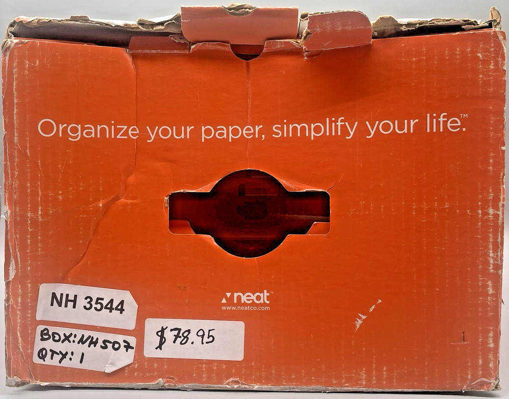 NeatDesk for Mac Desktop Scanner + Digital Filing System - White - Open Box