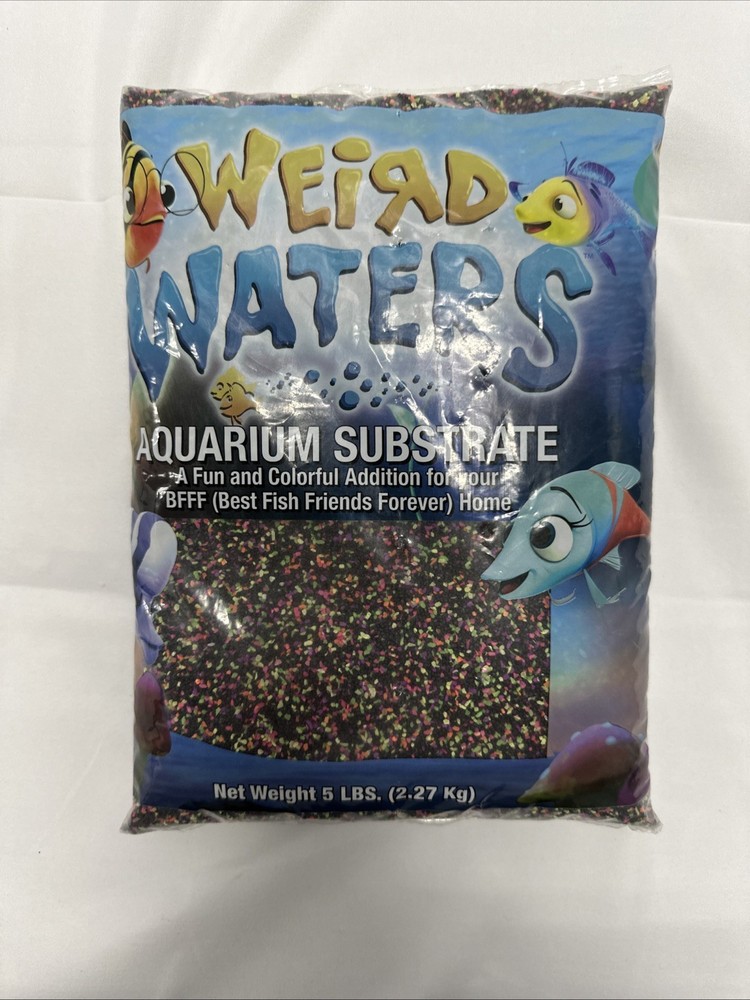 Weird Waters Neon Rainbow Aquarium Sand