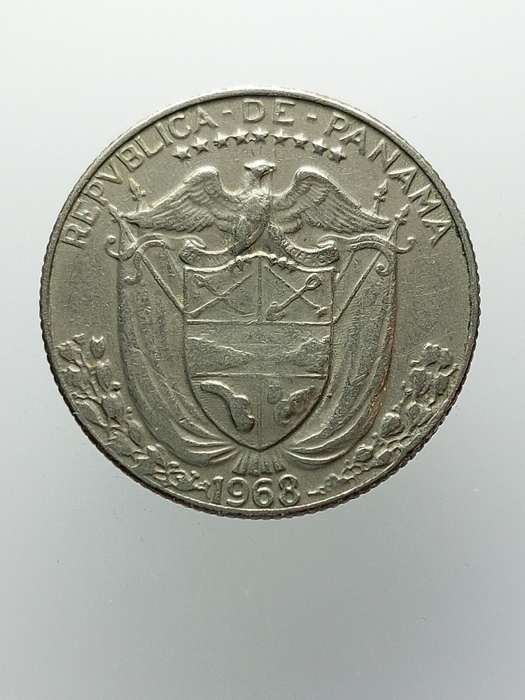 Panama 1/4 Balboa 1968 Coin E283