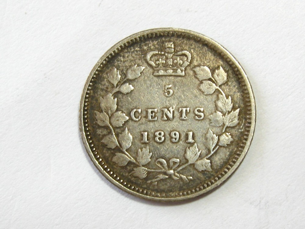 1891 Canada 5c Cents - #6357-35