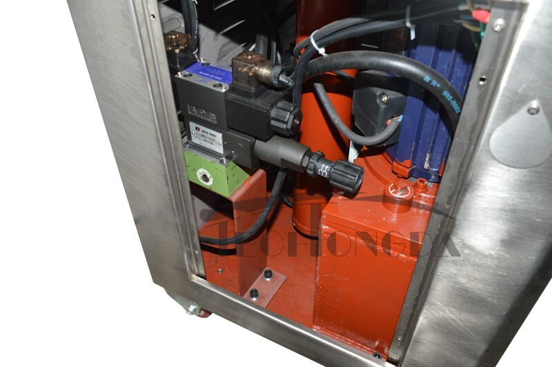 Hydraulic Sausage Stuffers 110V 26L Automatic Vertical Sausage Maker w/3 Stuffer