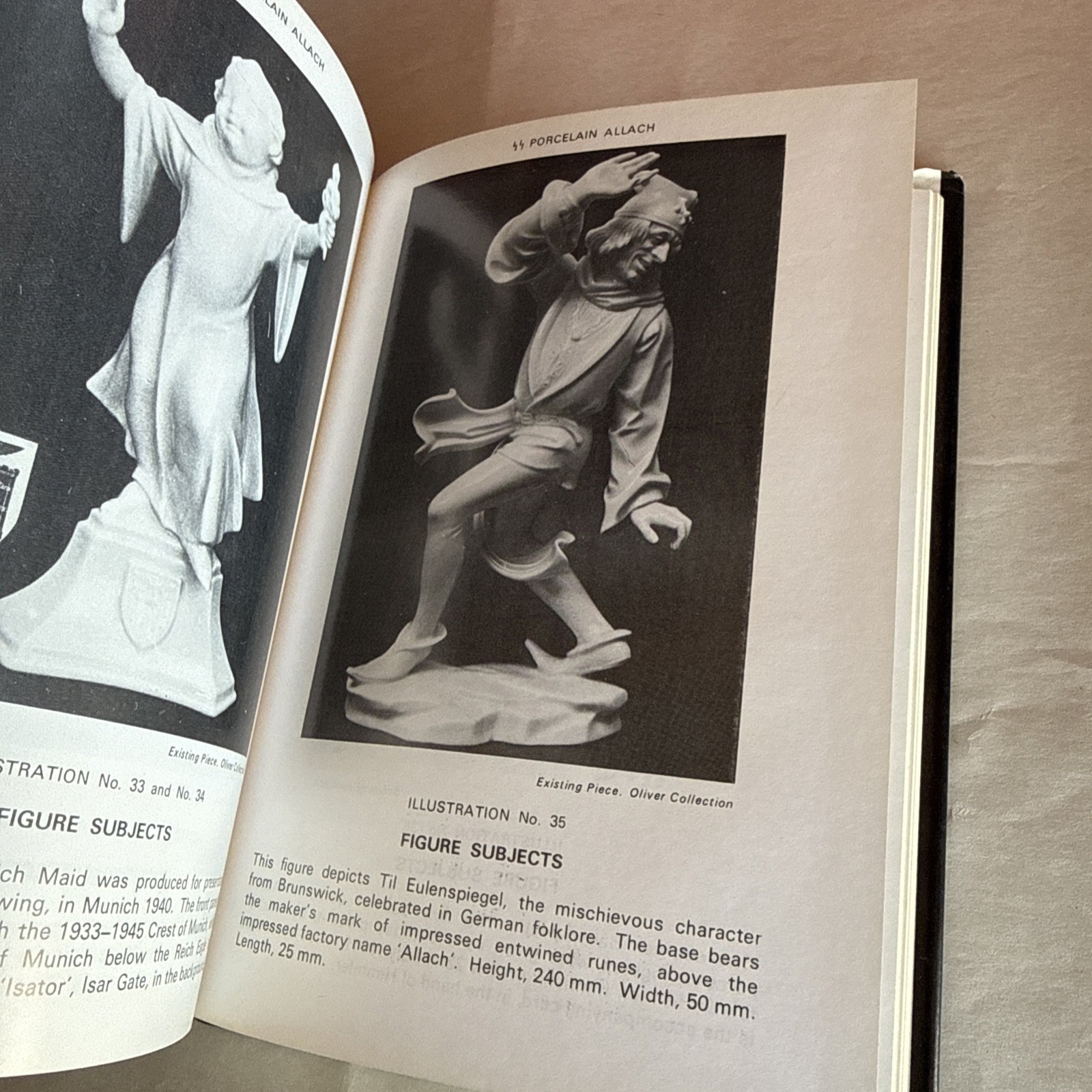 RARE SS Porcelain Allach Book by Michael J. Passmore, TLO Publications 1972 1st.