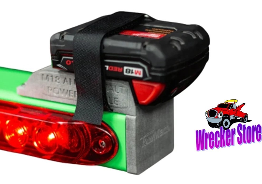 ADAPTER ONLY,  Run Your 22" Towmate Using Your Milwaukee or DeWalt Battery