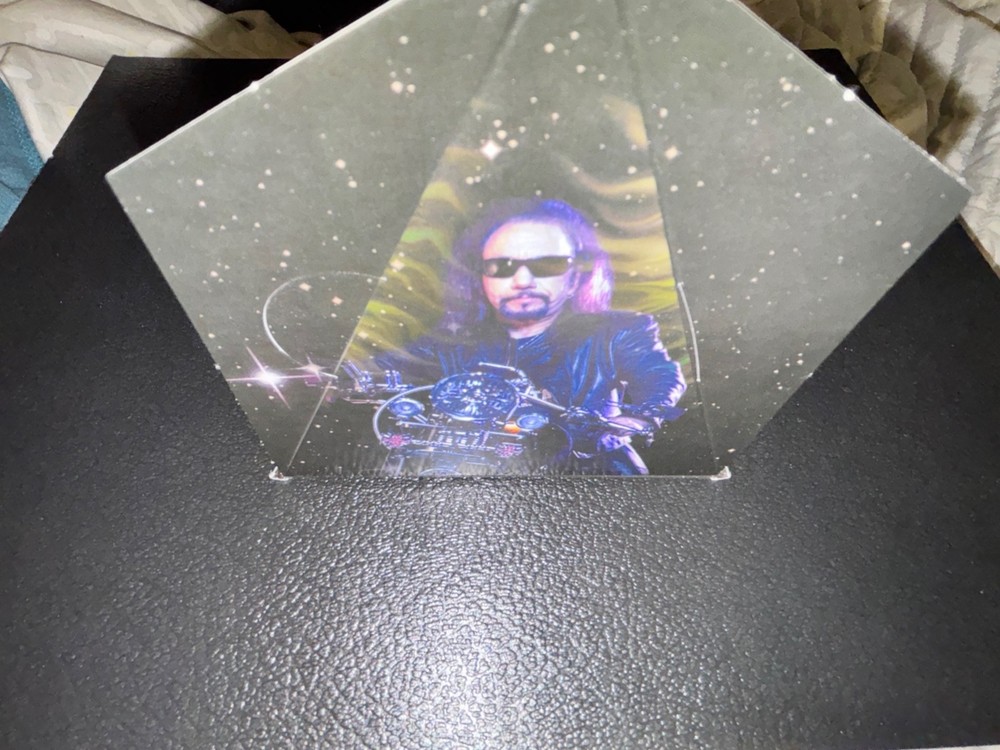 Ace Frehley Anomaly CD SIGNED Poster First Press Pop-Up Cd Kiss WASP Aerosmith