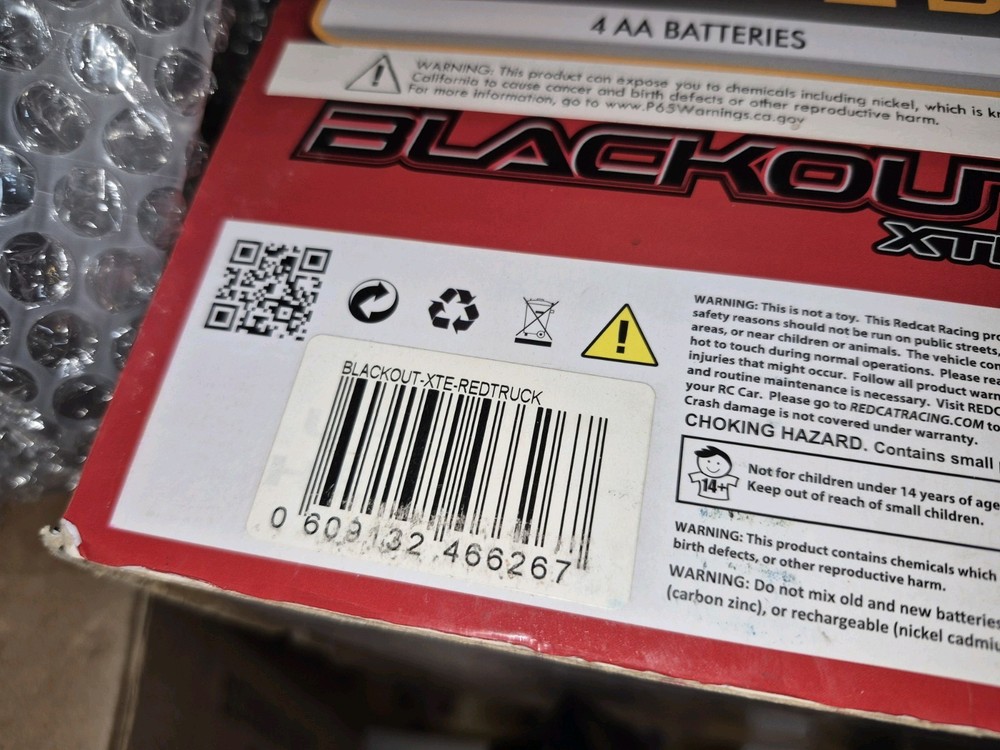 REDCAT BLACKOUT XTE! RTR WATERPROOF ELECTRONICS