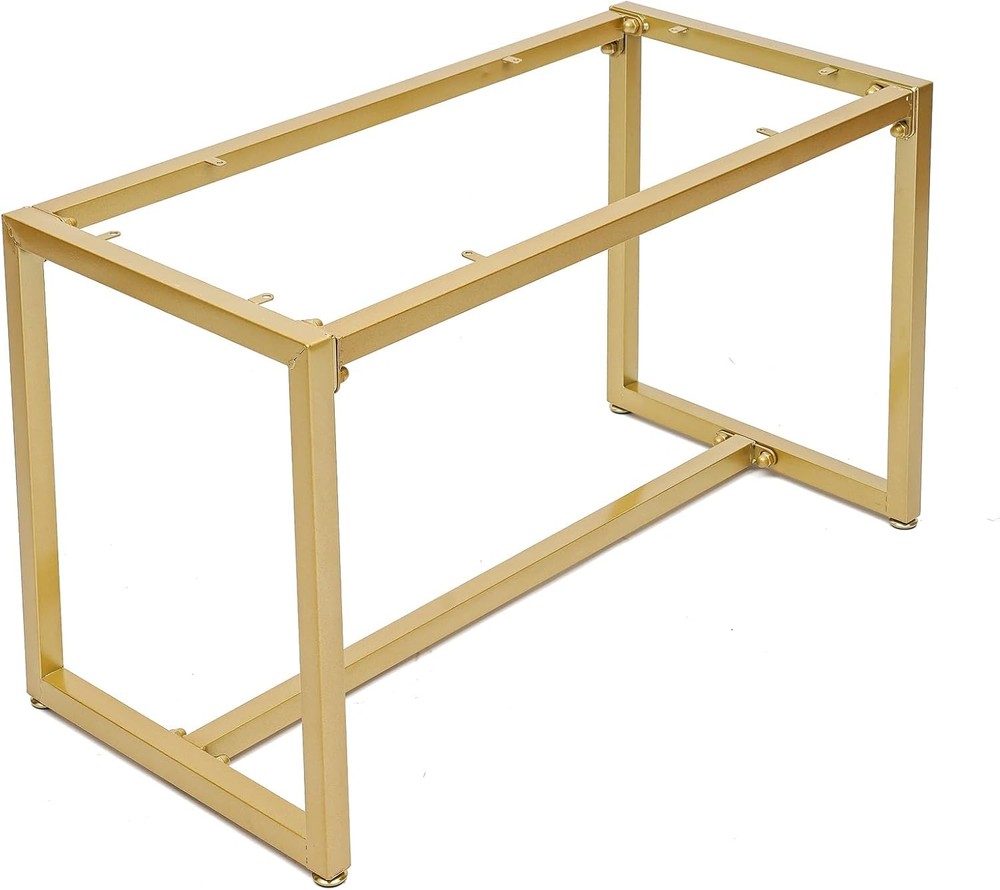Gold 2-Piece Set Retail Display Tables 31 40IN Width Modern Nesting Display