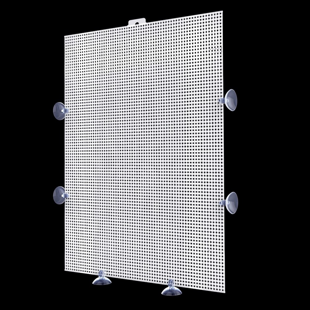 2 Pack Fish Tank Divider Plastic Grid Cuttable Grid Plate Fish Separator with...