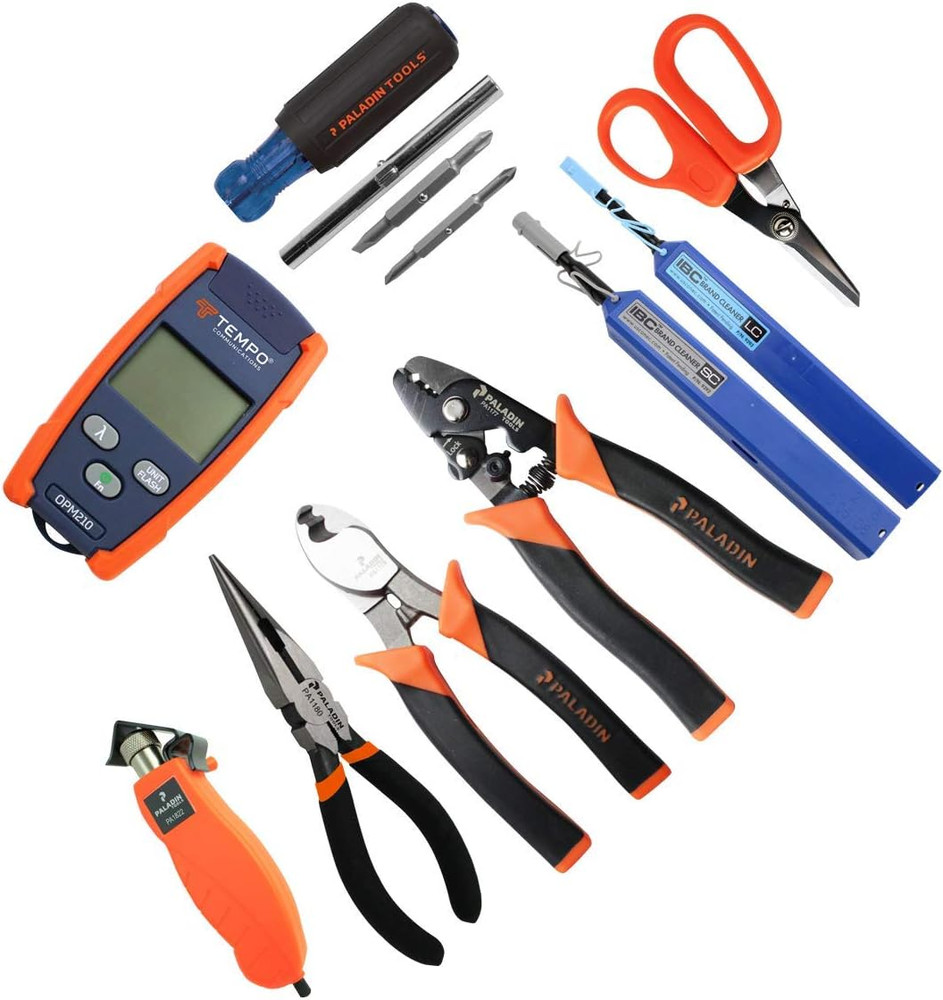 FTK-PP Pro plus Fiber Tool Kit, Ultimate Professional Fiber Optic Tools Set with