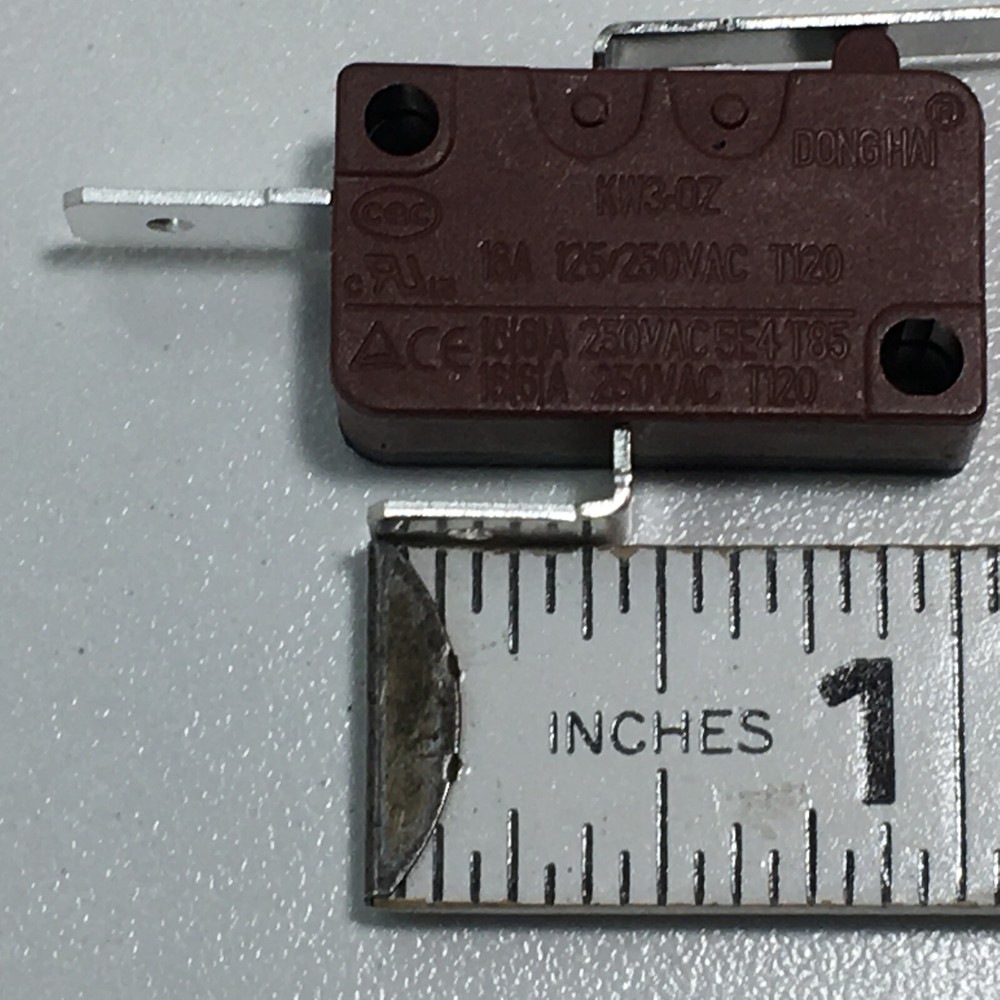Donghai Microswitch Micro Switch Sensor Arm Lever Part for Appliances KW3-0Z