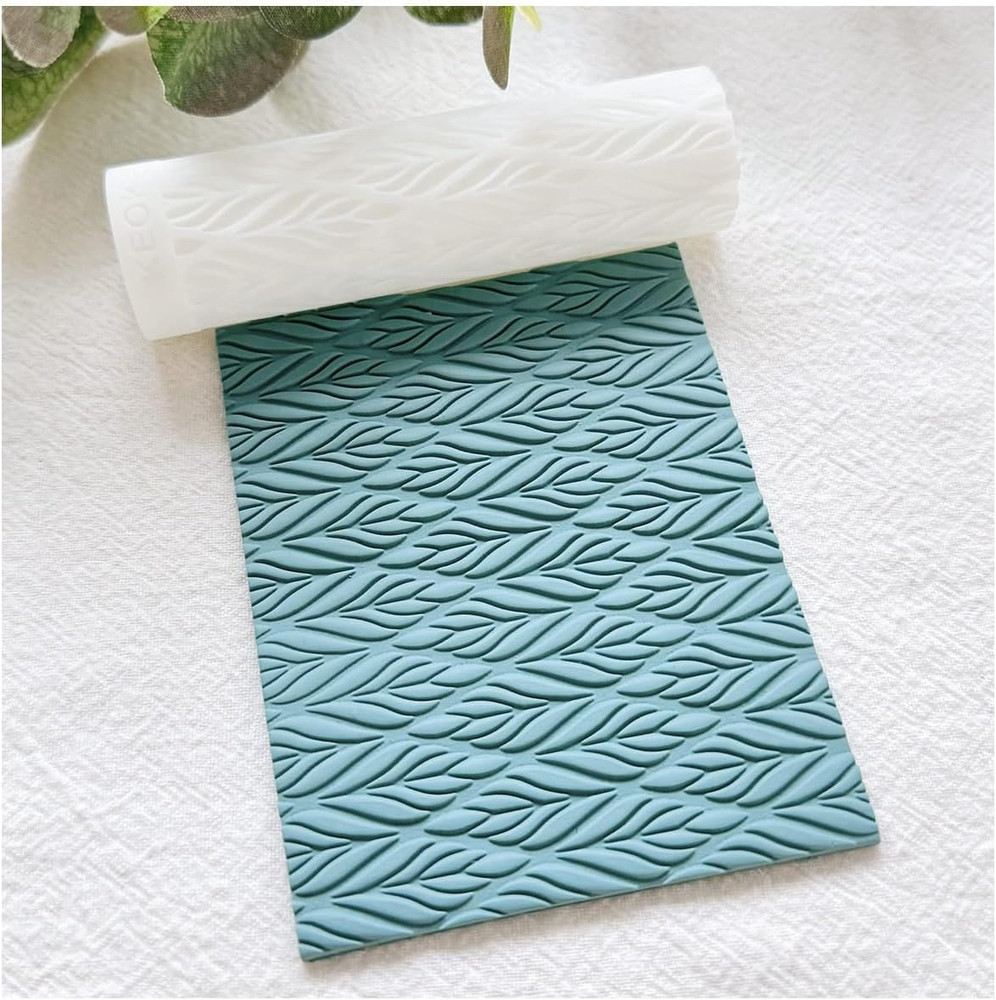 Polymer Clay Texture Roller - Great for Making Earrings, Like Texture Sheets,...