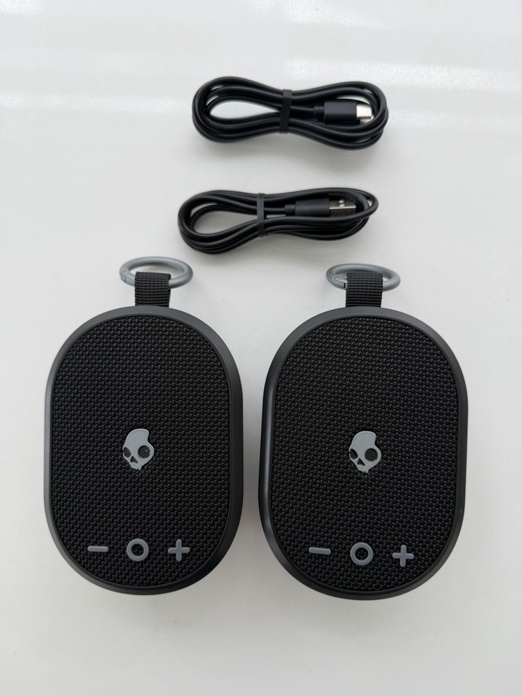 Skullcandy Kilo Wireless Bluetooth Speaker with Case Bundle, 2-pack